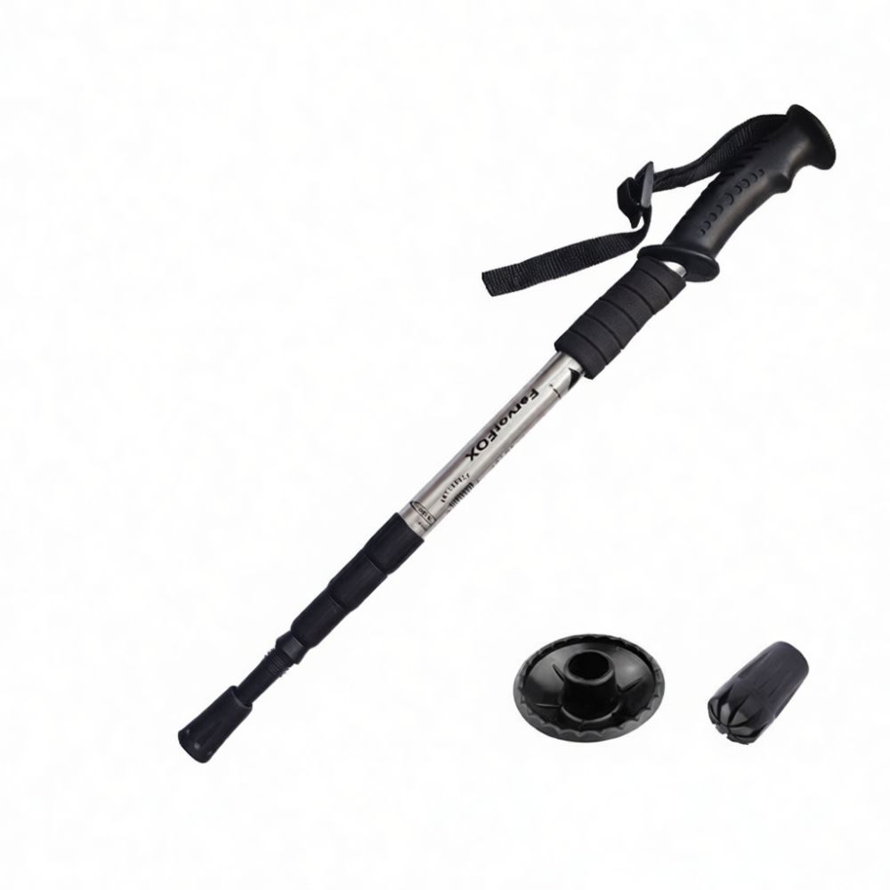 Outdoor Sport Climbing Gear - Niezbędny, regulowany kij trekkingowy z aluminium,