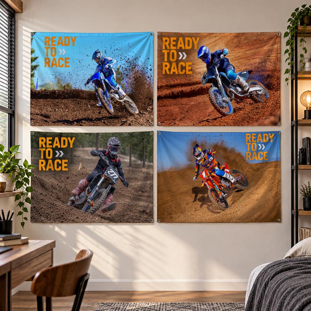 Outdoor Sport Club - Motocross Racing Sport – dekoracja z